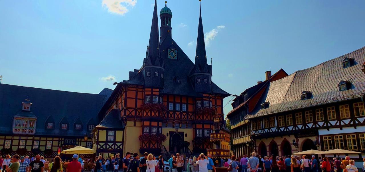 Ferienhaus Wernigerode "Am Schlossbuehel" 5 Schlafzimmer Dış mekan fotoğraf